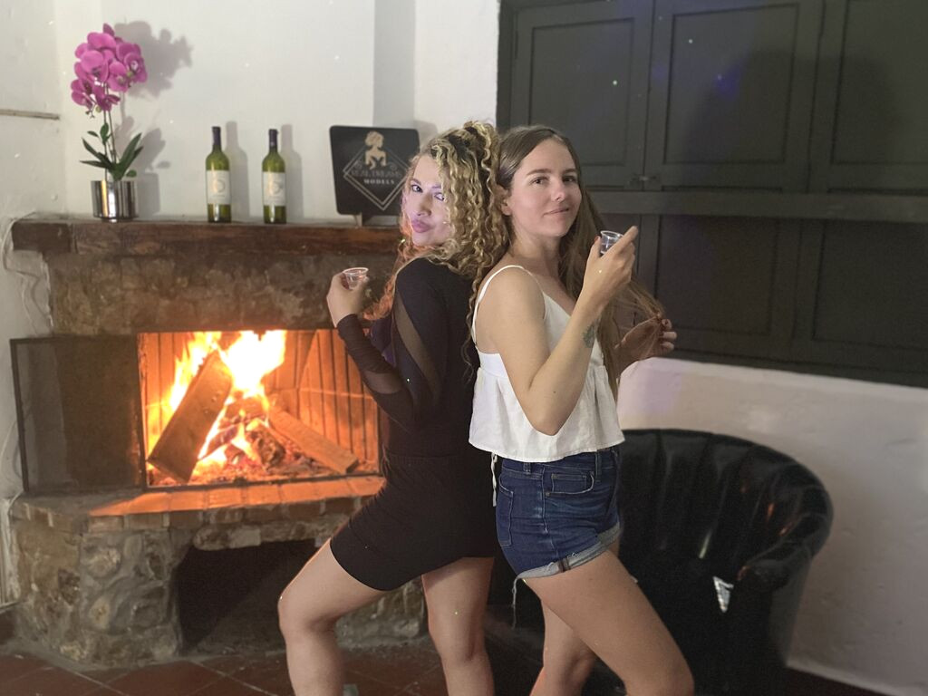 AngieandTaleia Naked