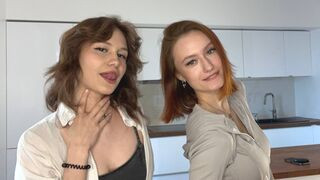 KarleneAndShera 18 female lesbian live related cam model profile