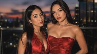 SarahAndLily 19 female lesbian naked related cam model profile