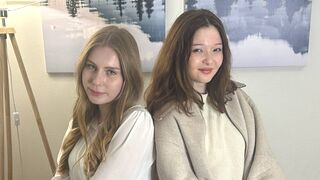 ShantaAndCostale 18 female lesbian live related cam model profile